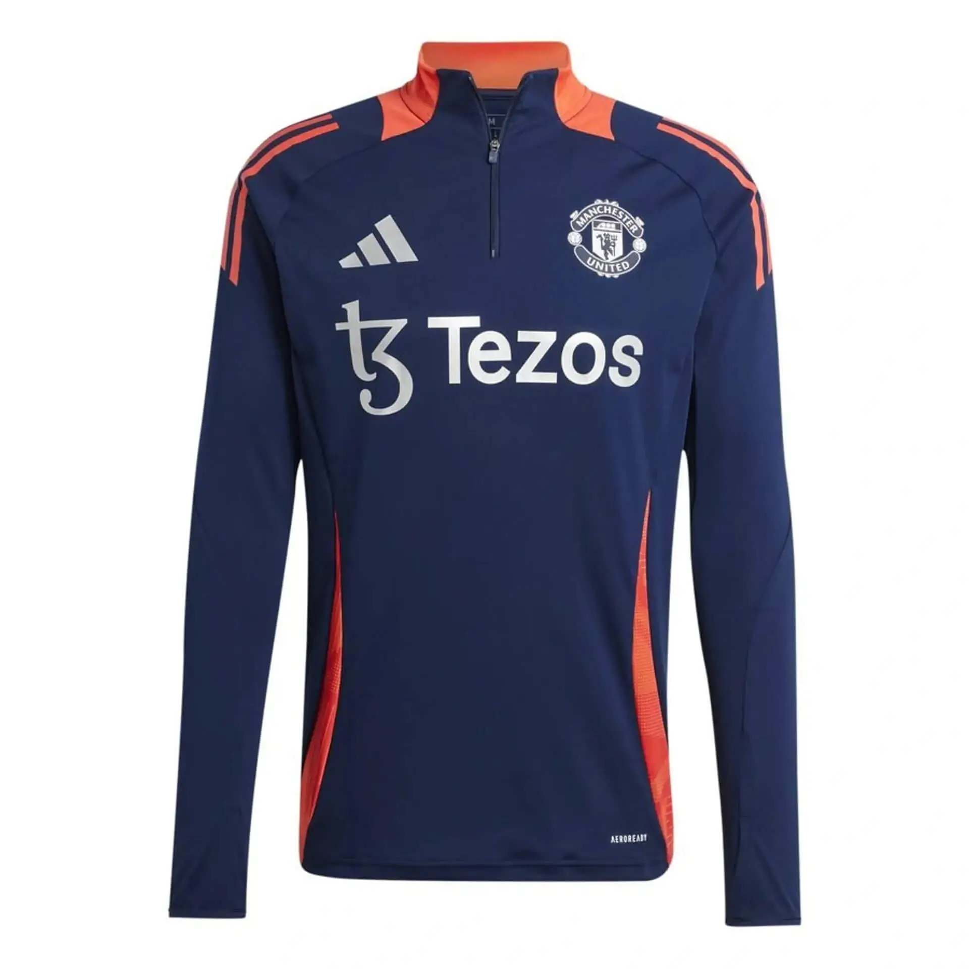 Blue training zip
