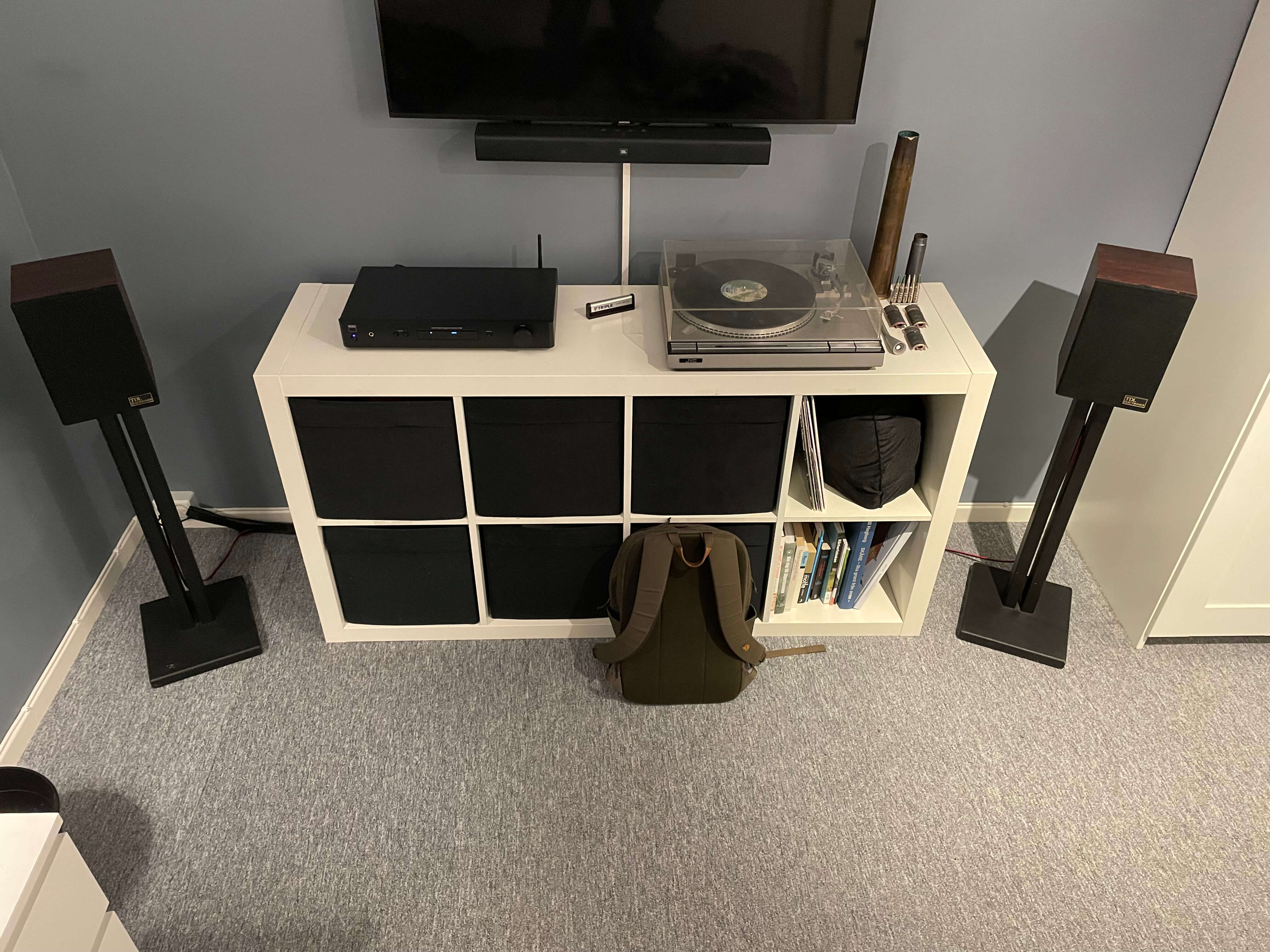 Setup ljudsystem