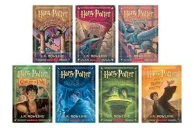 Bilden på 'Harry Potter' böcker serie