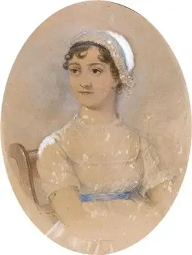 Bild på författaren 'Jane Austen' som skrev boken 'Stolthet och fördom' 