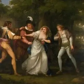 Bilden som kan accosieras med 'Analys' från boken 'Romeo och Julia' 