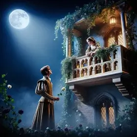 Bilden som kan accosieras med 'Handling' från boken 'Romeo och Julia' 