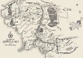 Bilden som kan accosieras med 'Varför boken är viktig' från boken 'Sagan om ringen' 