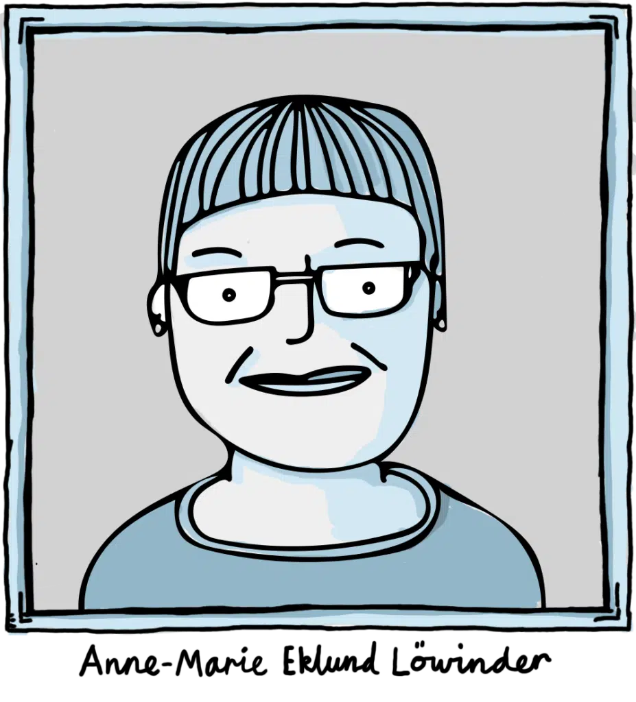 en person som heter Anne-Marie Eklund Lowinder