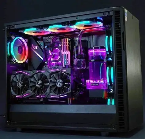 lila gaming pc