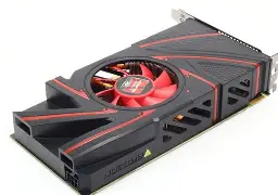en röd gpu
