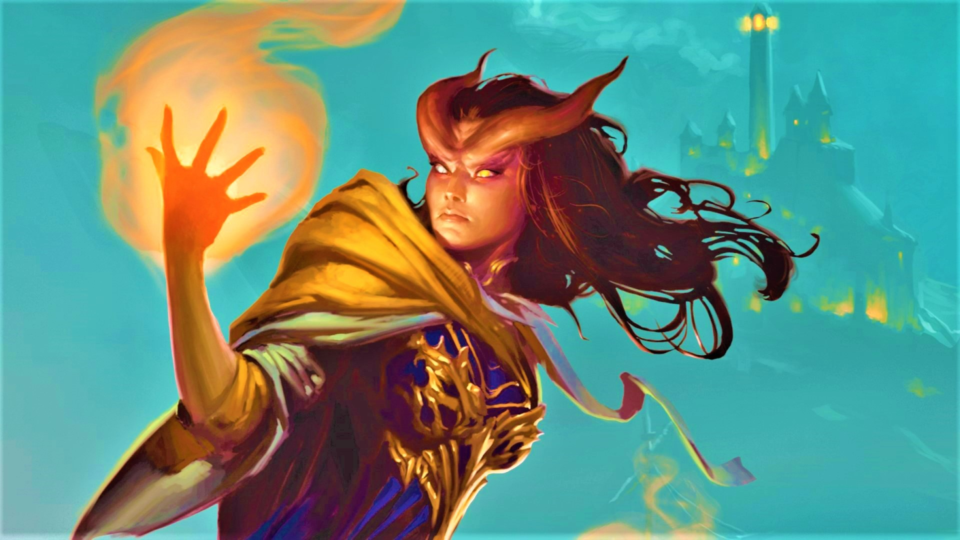 En warlock från DnD